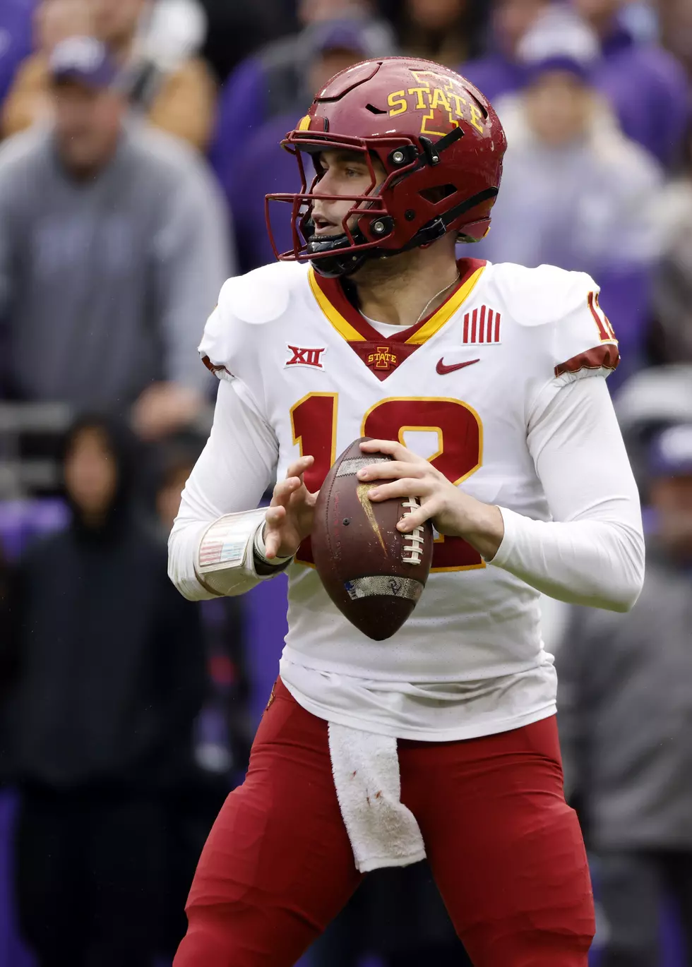 Hunter Dekkers at Iowa State. Photo Credit: Ron Jenkins, Getty Images